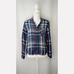 Cloth & Stone Plaid Flannel Shirt